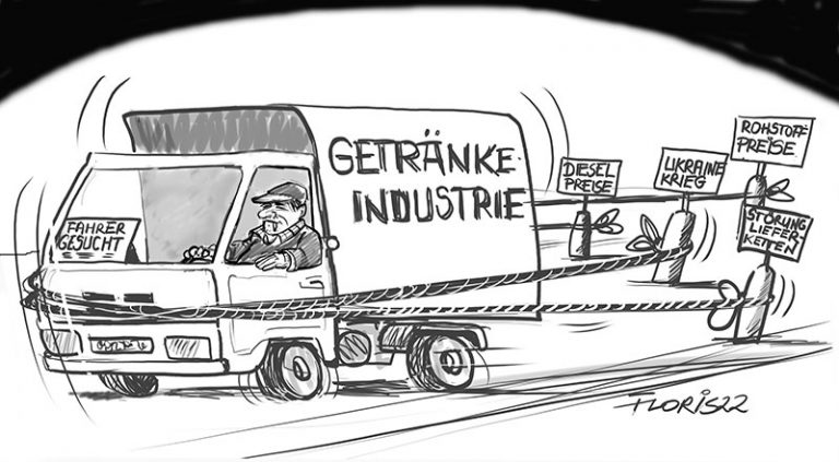 Cartoon-GZ, Pressezeichnung